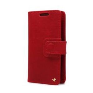 AEJEX 高級羊革スマートフォン用ケース D3シリーズ RED AS-AJD3-RD - 拡大画像