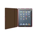 エレコム New iPad/iPad第3世代/新しいiPad用ソフトレザーカバー 2アングルタイプ TB-A12PLFPN