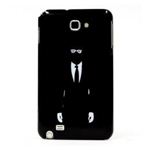 icover GALAXY Note用ケース DESIGN AS-GNGM-BK ブラック(ジェントルマン)