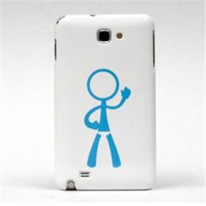 icover GALAXY Note用ケース DESIGN AS-GNHM-W ホワイト