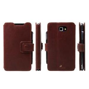 AEJEX イタリア製高級レザー使用GALAXY Note用ケース チョコブラウン AS-AJD5-CB