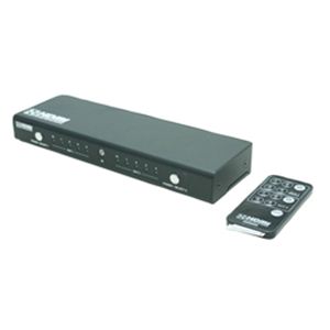 ミヨシ HDMIセレクター 4in2outマトリックススイッチ リモコン付きアクティブセレクター HDS-42M／2