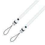 エツミ デュアルポイントストラップ ホワイト E-1836