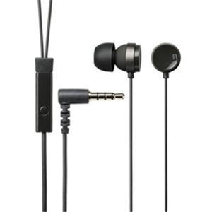 エレコム スマートフォン用ステレオヘッドホンマイク EHP-SMIN110BK