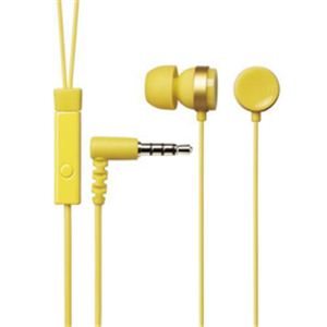 エレコム スマートフォン用ステレオヘッドホンマイク EHP-SMIN110YL