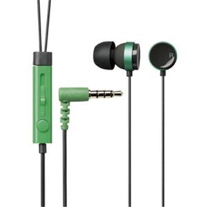 エレコム スマートフォン用ステレオヘッドホンマイク EHP-SMIN120GN