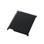 エレコム iPad 2012用シェルカバー（マットブラック） TB-A12PVRBKN