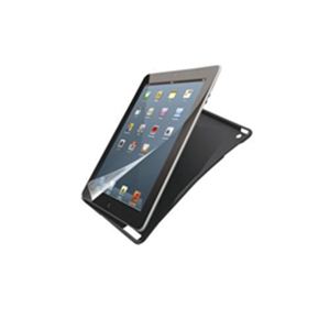 エレコム iPad 2012用シリコンケース（ブラック） TB-A12SCBKN