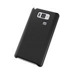 エレコム au ISW16SH用シェルカバー(ブラック) PA-SH16PVBK