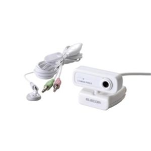 エレコム イヤホンマイク付き130万画素Webカメラ UCAM-C0113FEWH