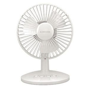 グリーンハウス GREENHOUSE USB扇風機 首ふり型 ホワイト GH-USB-FANSWW