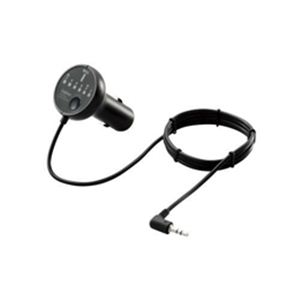 ロジテック　重低音ブースト機能FMトランスミッター　LAT-AVFMB02BK