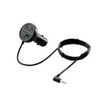 ロジテック　重低音ブースト機能FMトランスミッター　LAT-AVFMB02BK