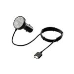 ロジテック　重低音ブースト機能FMトランスミッター　LAT-FMWB02SV