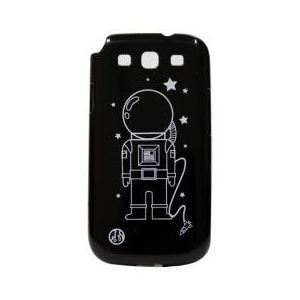 icover　GALAXY S3用ケース　DESIGNシリーズ　ブラック(宇宙飛行士)　AS-GS3AT-BK