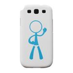 icover GALAXY S3用ケース DESIGNシリーズ ホワイト AS-GS3HM-W