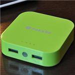 PoKeBa ハイパワー小型充電バッテリー グリーン PKBG