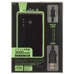 インプリンク　スマートフォン用リチウムポリマー充電器USBタイプケーブル60cm付　ILU-01K