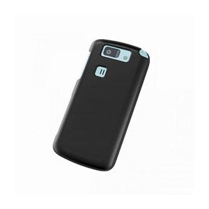 エレコム　au IS15SH用シェルカバー(ブラック)　PA-SH15PVBK