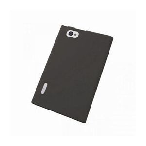 エレコム docomo L-06D用シリコンケース(ブラック) PD-L06SCBK