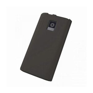 エレコム　docomo P-07D用シリコンケース(ブラック)　PD-PA07DSCBK