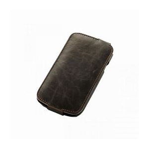 エレコム　docomo SC-06D用ソフトレザーカバー(フラップ)　PD-SCS3PLFBR