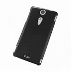 エレコム SO-04D用シェルカバー(ブラック) PD-SOX8PVBK