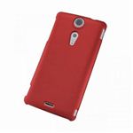 エレコム　SO-04D用シェルカバー(マットレッド)　PD-SOX8PVRRD