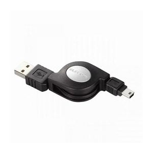 エレコム　タブレットPC用巻取り式USBケーブル　TB-RLM508B