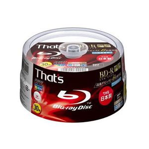 太陽誘電　BD-R　ビデオ用25GB　スピンドルケース入り30枚パック　BR-V25WWY30BG