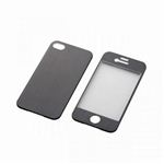 エレコム iPhone4／4S用アルミパネル（ブラック） PS-A11ALPBK