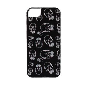 icover iPhone5用ケース DESIGN SKULLシリ―ズ ブラック AS-IP5DE-SK03