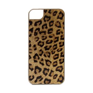 icover iPhone5用ケース COMBI LEOPARDシリ―ズ ゴールドブラウン AS-IP5CR-GBW