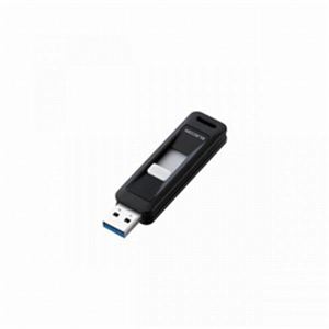 エレコム スライド式USB3.0対応USBメモリ MF-LSU316GBK