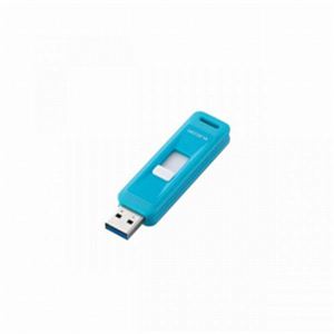 エレコム スライド式USB3.0対応USBメモリ MF-LSU316GBU