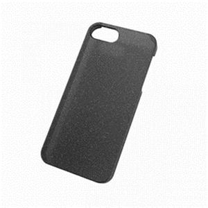 エレコム iPhone 2012用シェルカバー（ラメクリアブラック） PS-A12PVBBKC