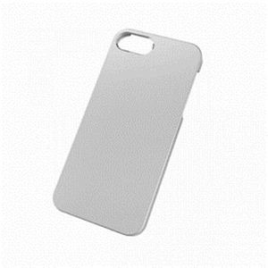 エレコム iPhone 2012用シェルカバー（シルバー） PS-A12PVSV