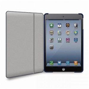 ELECOM（エレコム） iPad mini用ソフトレザーカバー（ブルー） TB-A12SPLFBU - 拡大画像