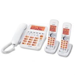 ユニデン デジタルコードレス留守番電話機 （パールホワイト） DECT2588-2（W） - 拡大画像