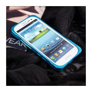 COREMECHATEC MOBiCRAB GALAXY S3用 メタルバンパー（オーシャンブルー）