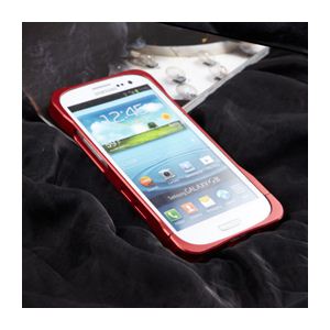 COREMECHATEC MOBiCRAB GALAXY S3用 メタルバンパー（ワインレッド）