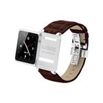 iWatchz Timepiece Collection - Dark Brown Leather CS3673