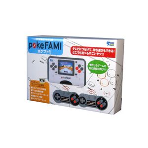 GAME JOY POKEFAMI ポケファミ ポータブルFC互換機 コントローラー付 POKEFAMI