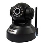 PLEX iPhone・iPad・スマートフォンに対応 3ステップで簡単設定 IP CAMERA ブラック PX-IPCAM264-BK