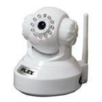 PLEX iPhone・iPad・スマートフォンに対応 3ステップで簡単設定 IP CAMERA ホワイト PX-IPCAM264-WH