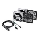 サンワサプライ 放熱ファン高速タイプt=38mm2個セット CP-FANS38-2