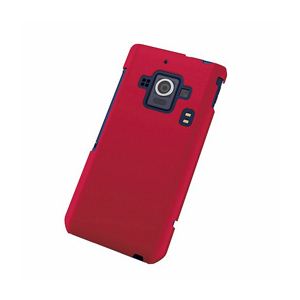 エレコム docomo SH-02E用シェルカバー（マットレッド） PD-SH02EPVRRD