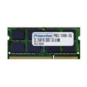 princeton 2GB PC3-8500 DDR3 204pin SDRAM PAN3／1066-2G