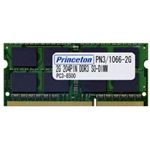 princeton 2GB PC3-8500 DDR3 204pin SDRAM PAN3／1066-2G