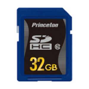 princeton 32GB SDHCカード Class 10 PSDHC／10-32G